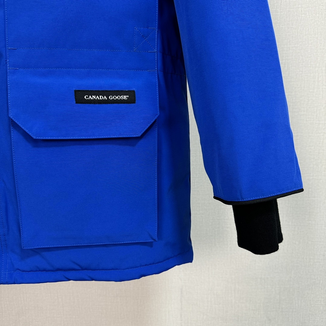 Canada Goose Parka 65 Sky Blue 4 - Image 10