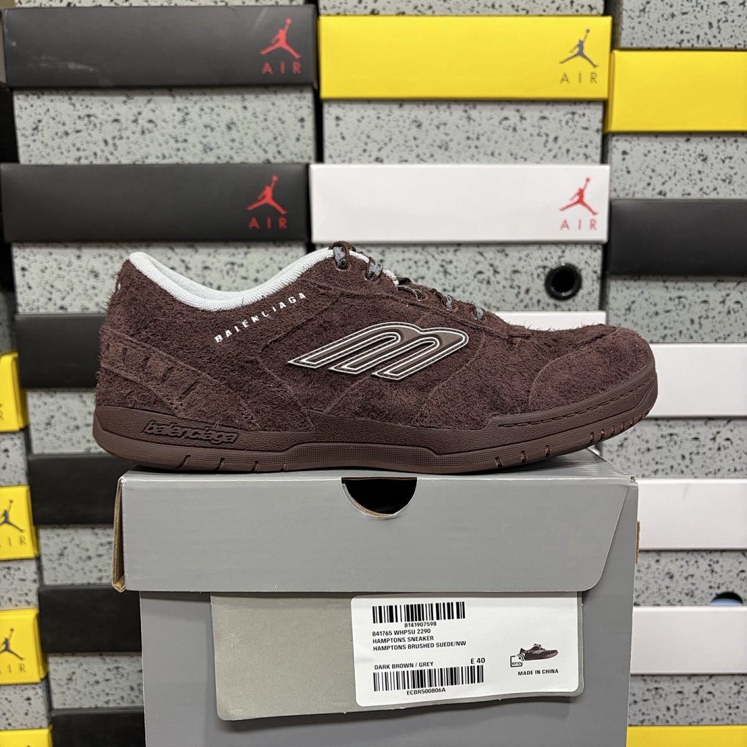 Balenciaga Hamptons Sneakers 18 (Wine Red)