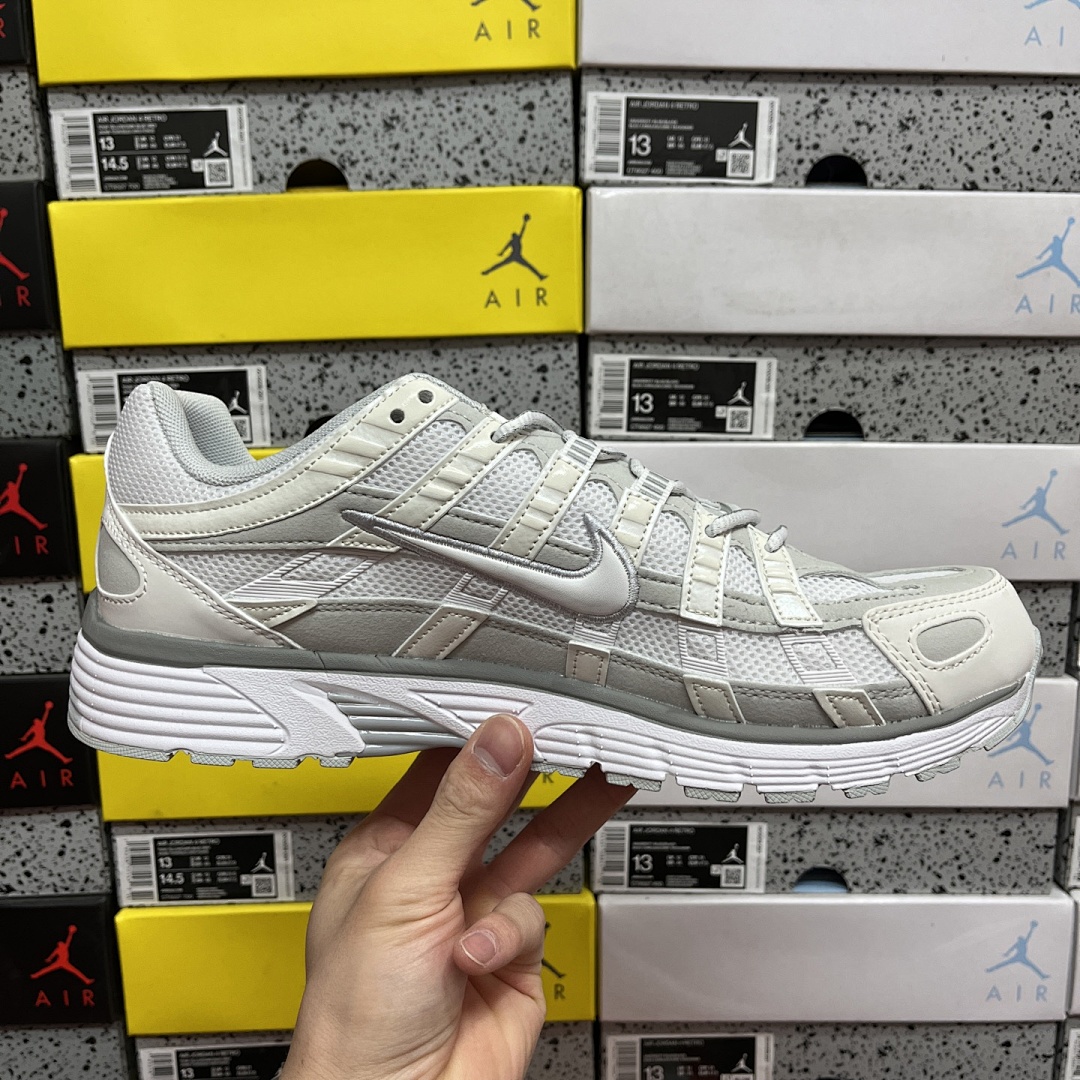 Nike P-6000 Summit White Pure Platinum - Image 5