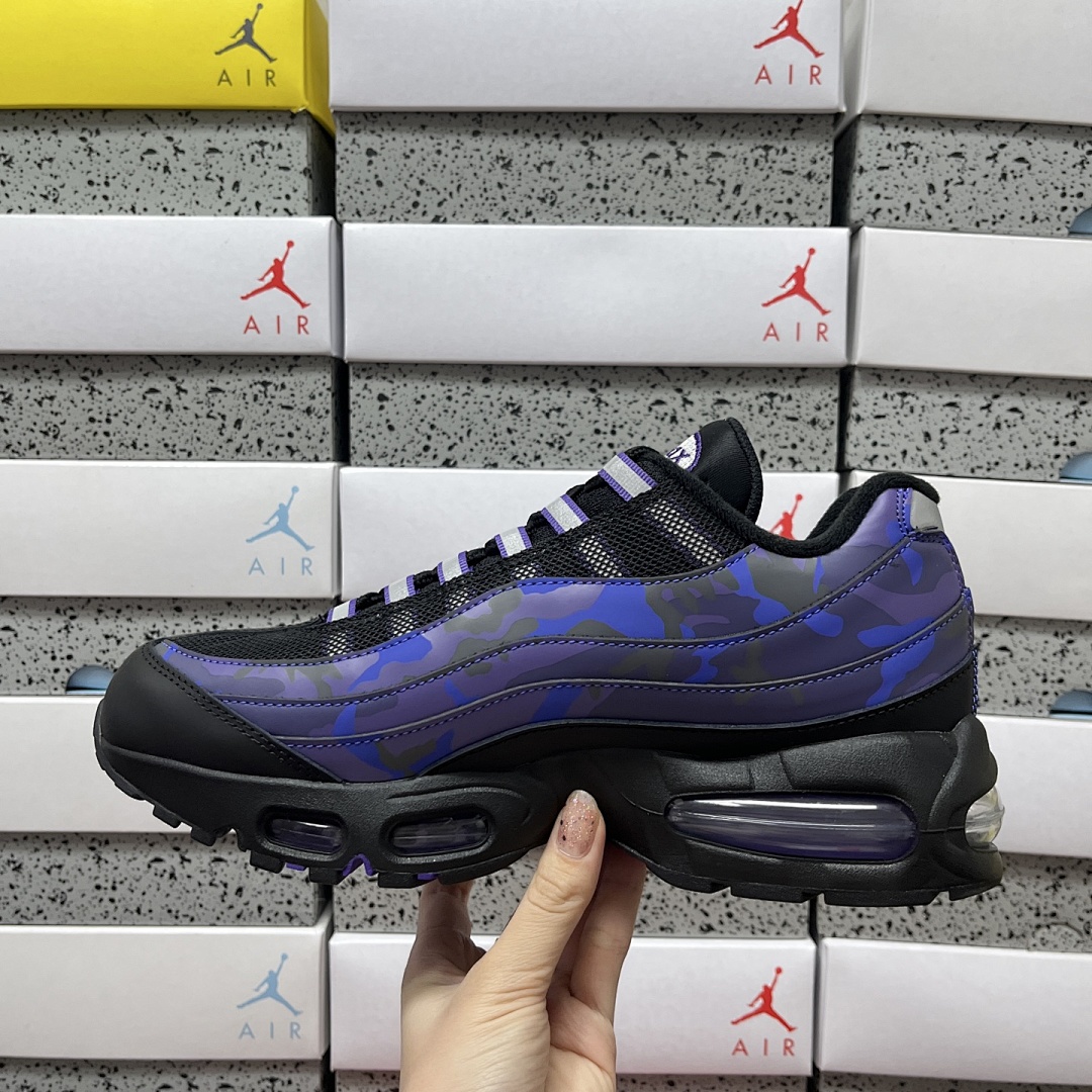 Nike Air Max 95 Court Purple Wild Grape (Camo) - Image 2