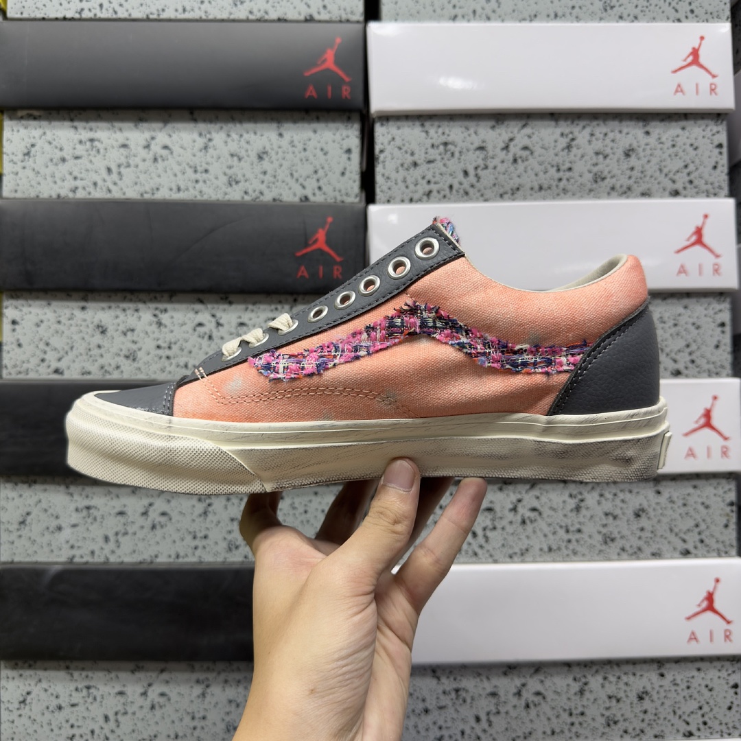 Vans Old Skool 36 LX Souvenir Asphalt VN000E8VE4A (Pink) - Image 7