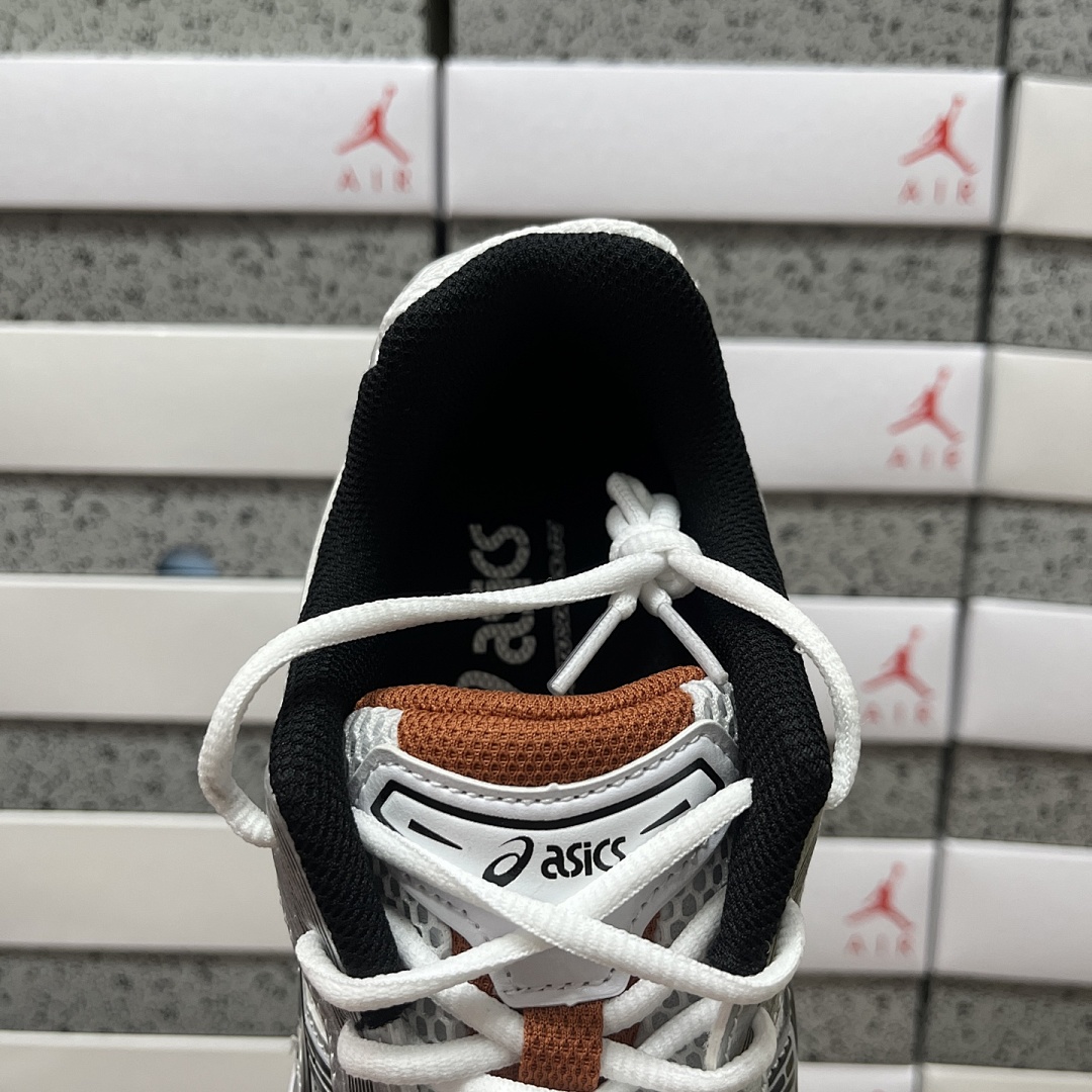 ASICS Gel-Kayano 14 White Piquant (Orange) - Image 6