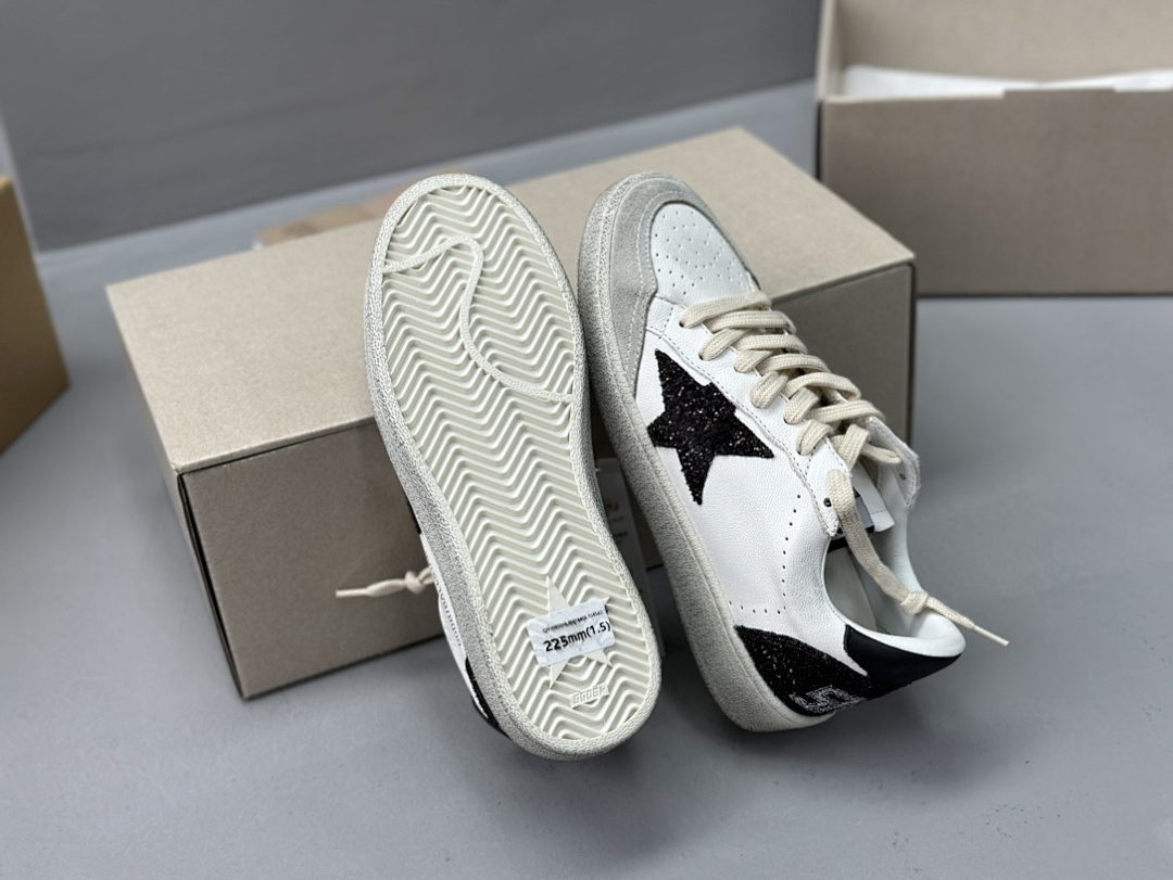 Golden Goose Deluxe Brand Sequin Black Star - Image 2