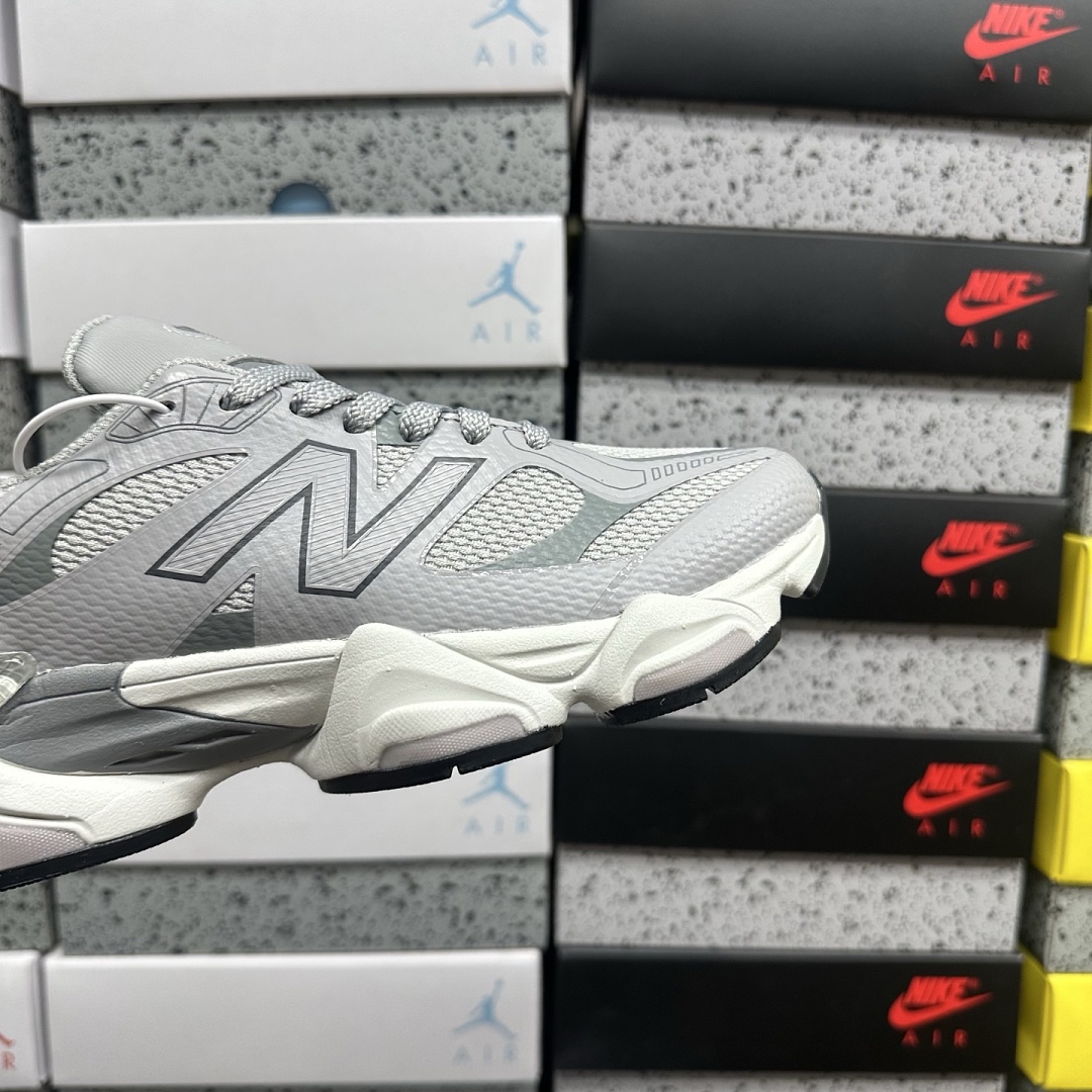 New Balance 9060 Shoe Palace (Black Silver) - Image 2