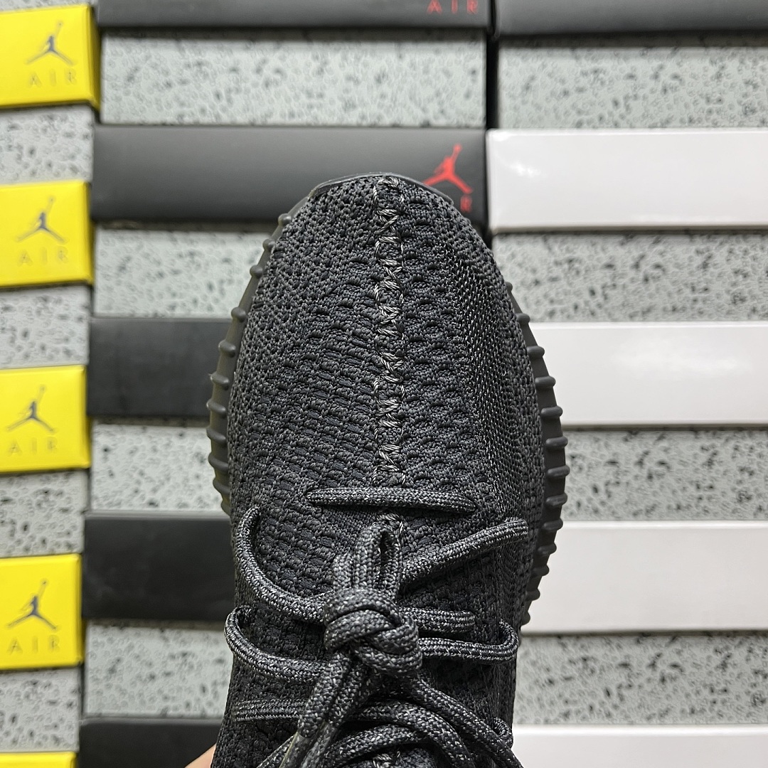 Adidas Yeezy Boost 350 V2 Black (Non-Reflective) - Image 9