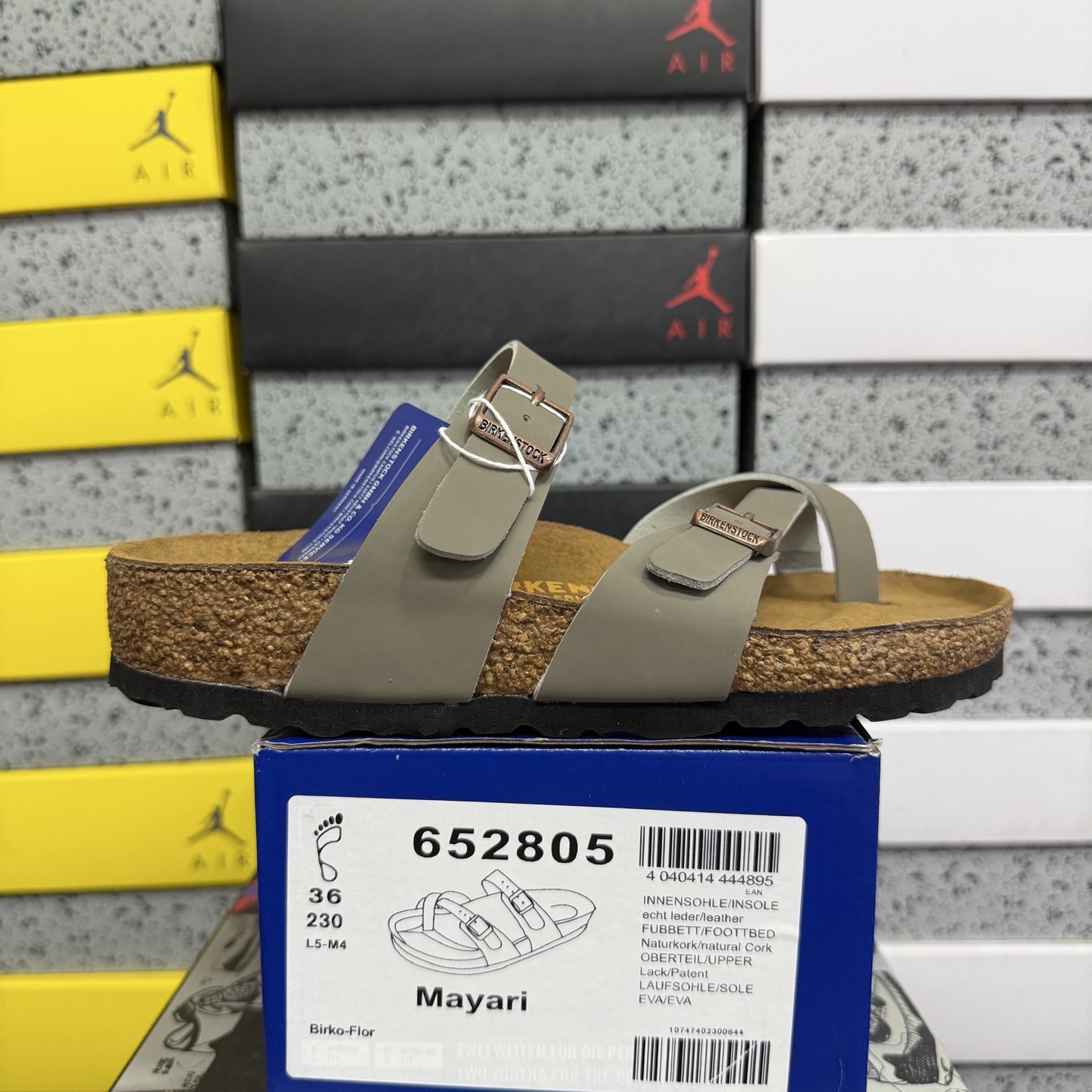 Birkenstock Birken Arizona Birkibuc Double Buckle Flip Flops - Image 10