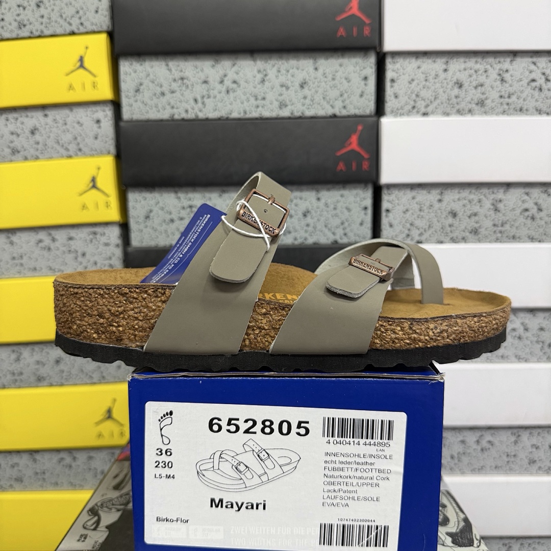 Birkenstock Birken Arizona Birkibuc Double Buckle Flip Flops