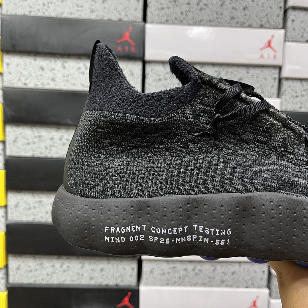 Nike Mind 002 Flyknit Fragment (Black) - Image 6