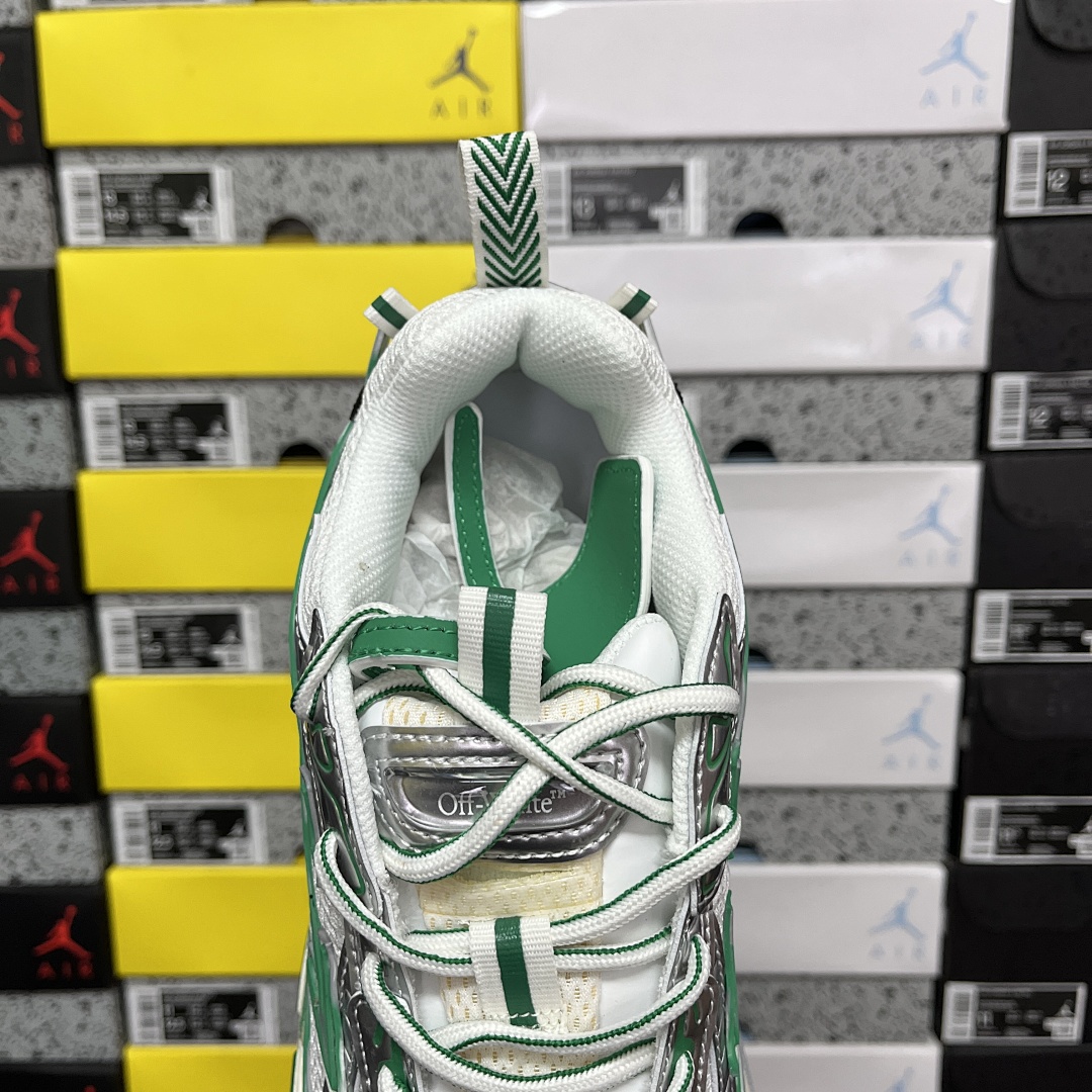 Off-White Be Right Back Silver Turquoise - Image 5
