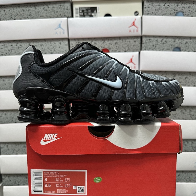 Nike Shox TL Black Celestine (Blue)