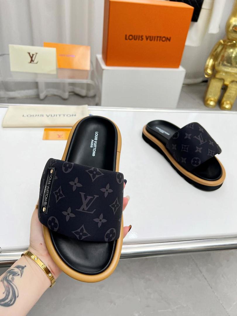 Louis Vuitton Velcro Slippers - Image 5