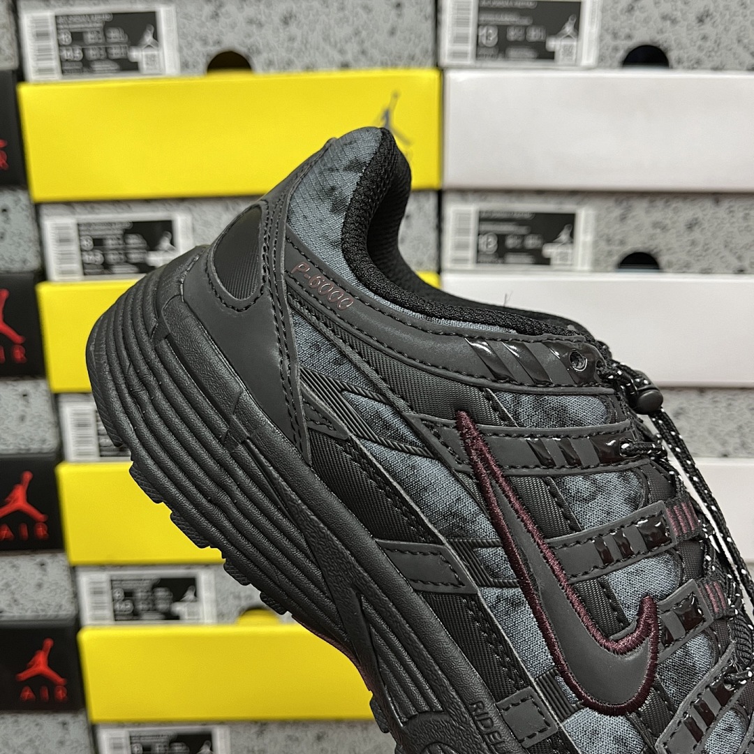 Nike P-6000 Black Burgundy Crush - Image 8