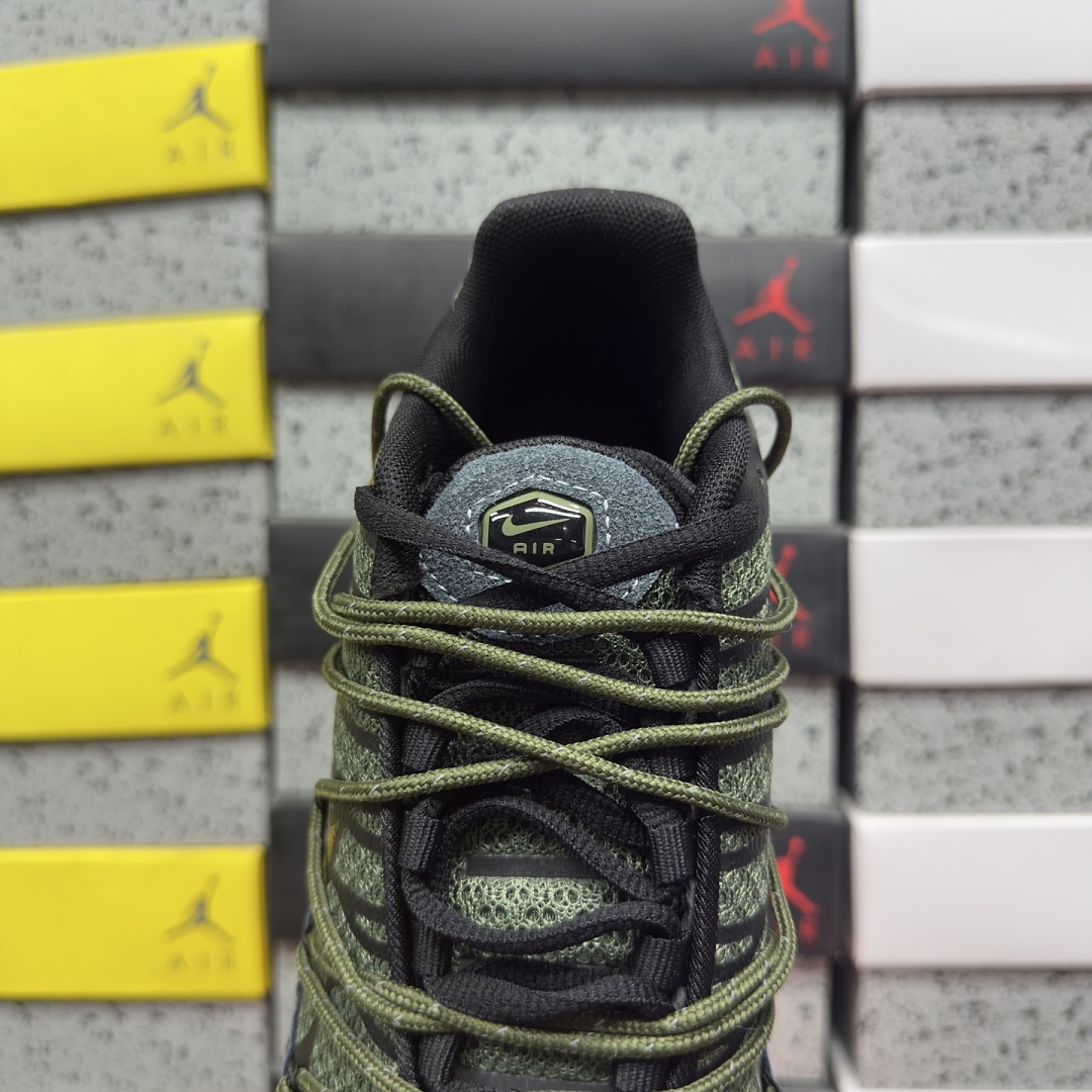 Nike Air Max Plus Utility Medium Olive Black FJ4232-200 Green (Lace Up) - Image 8