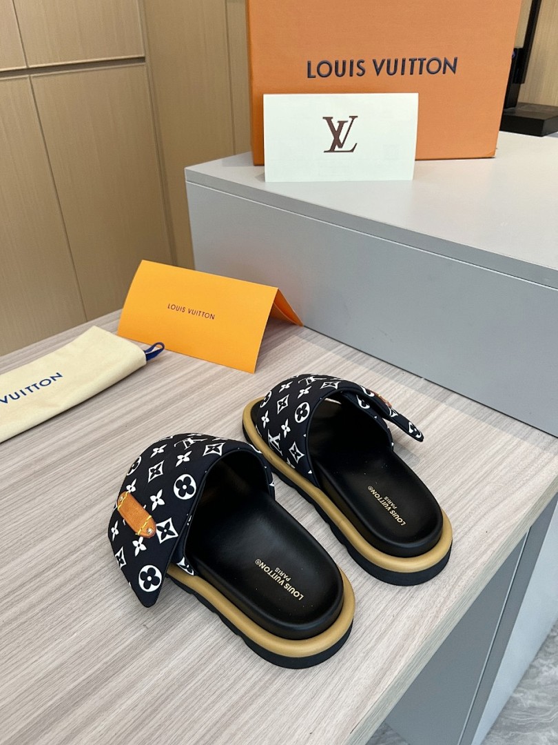 Louis Vuitton Velcro Slippers - Image 5