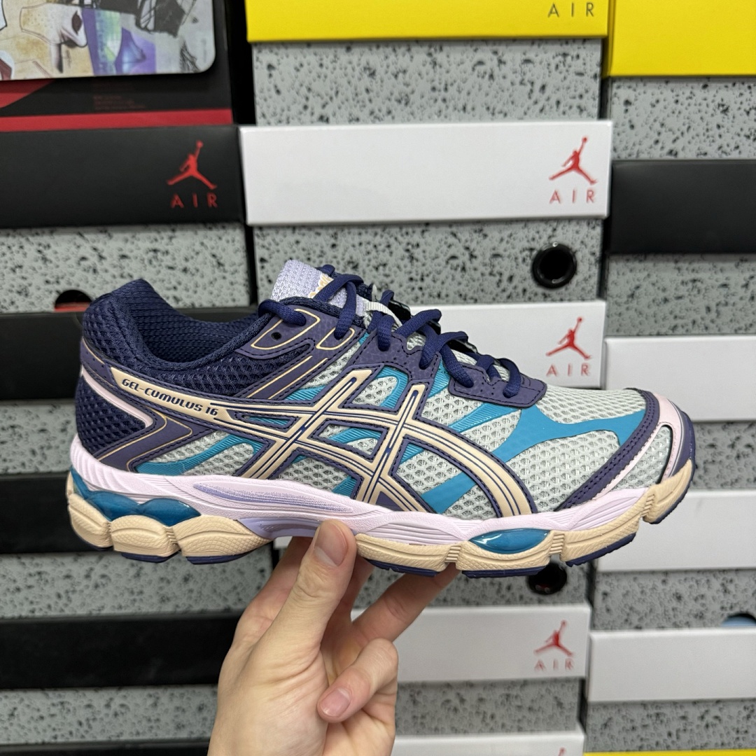 ASICS Gel-Cumulus 16 Purple Cloud Grey Bisque - Image 3