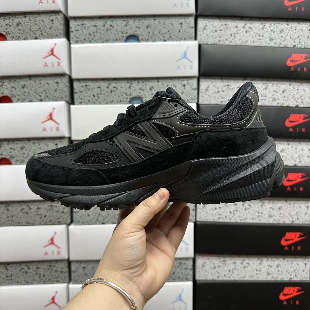 New Balance 990V6 (Triple Black) - Image 6