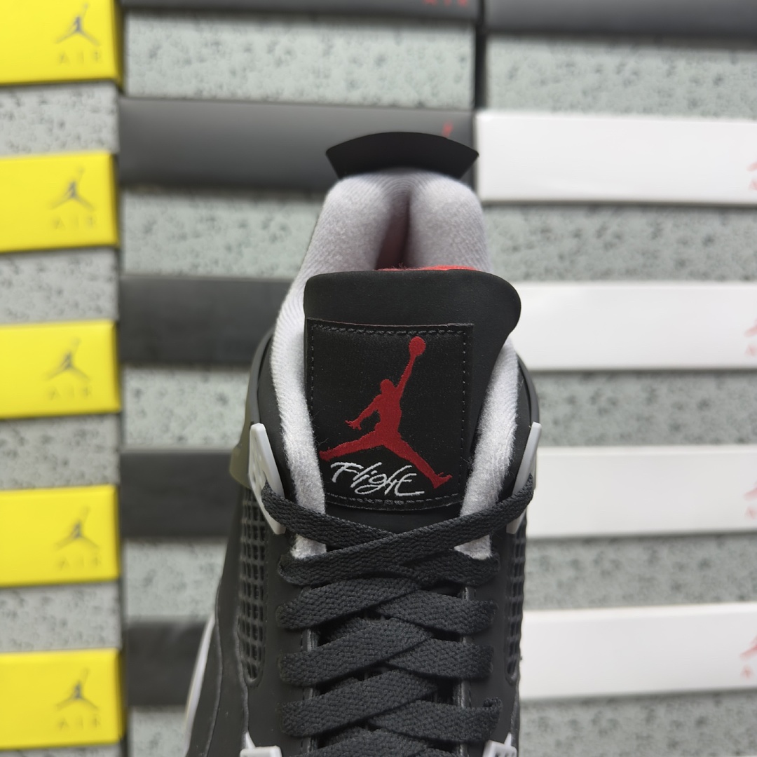Nike Jordan 4 Retro OG (Bred) - Image 8