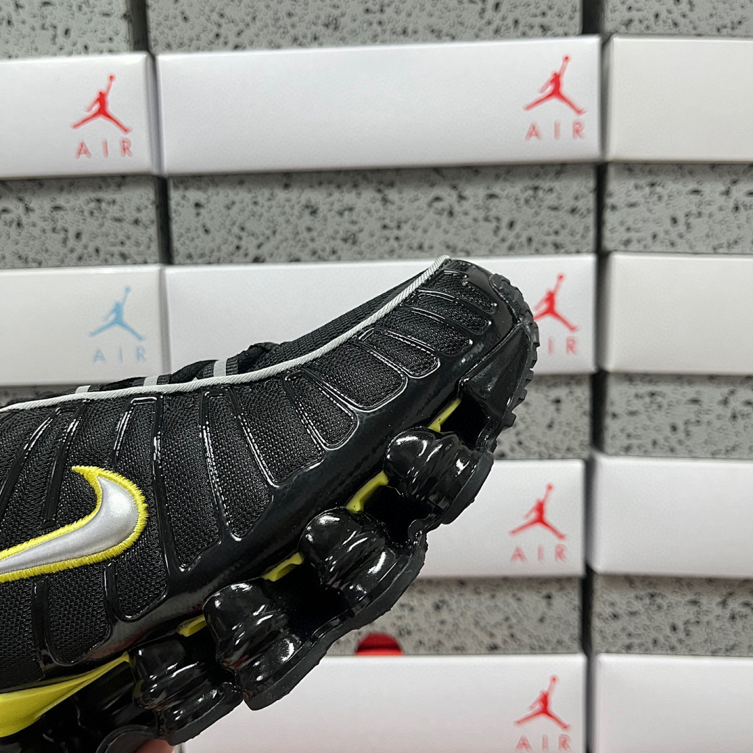 Nike Shox TL Black Dynamic (Yellow Metallic Silver) - Image 10