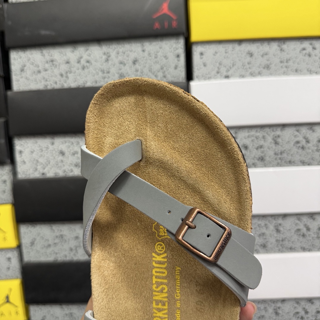 Birkenstock Birken Arizona Birkibuc Double Buckle Flip Flops - Image 4