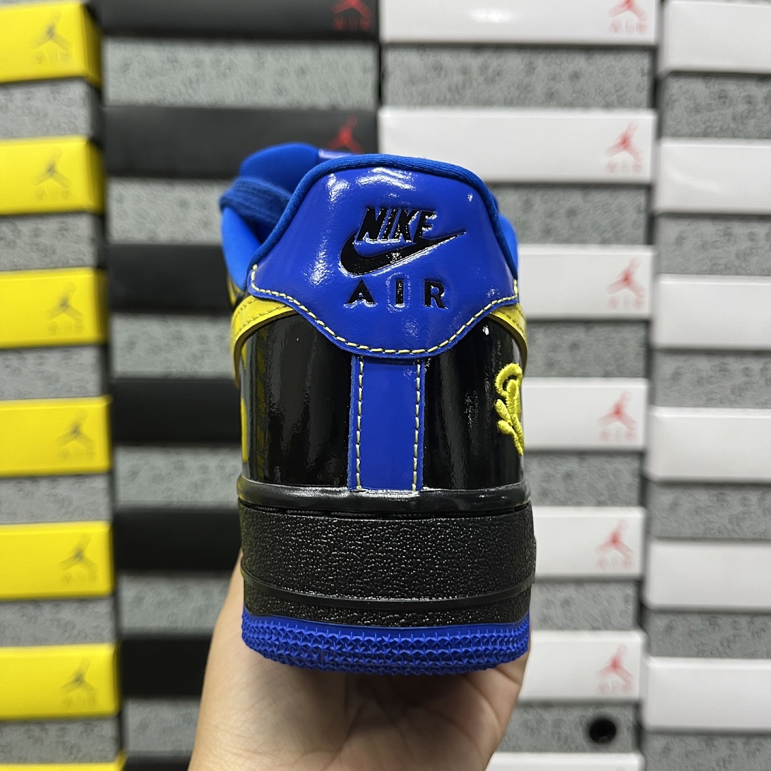 Nike Air Force 1 Low Syna Central Cee Black Optic (Yellow) - Image 9