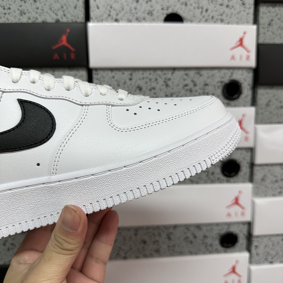 Nike Air Force 1 Low Supreme White Black Sup - Image 8