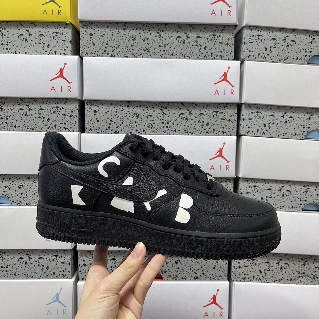 Nike Air Force 1 Low Retro SP BLACK Comme Des GarçOns - Image 7