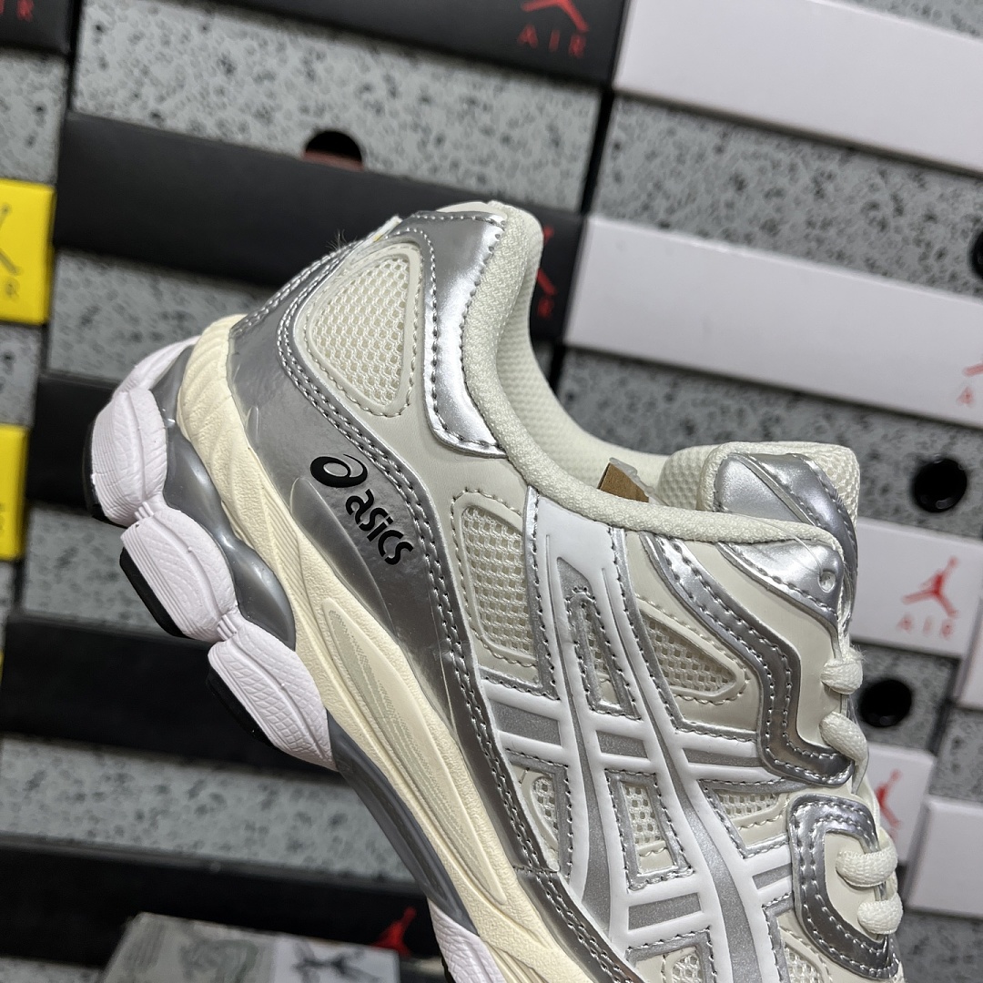 ASICS Gel-NYC Cream Pure Silver 1203A805-101 - Image 8
