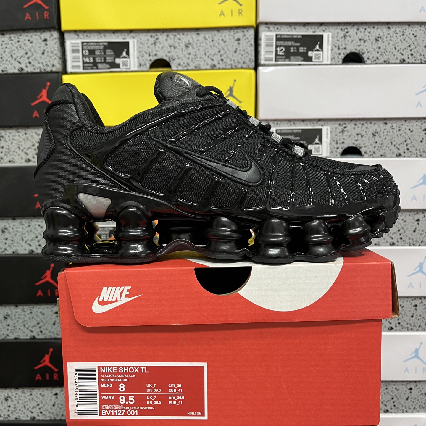 Nike Shox TL (Triple Black) - Image 11