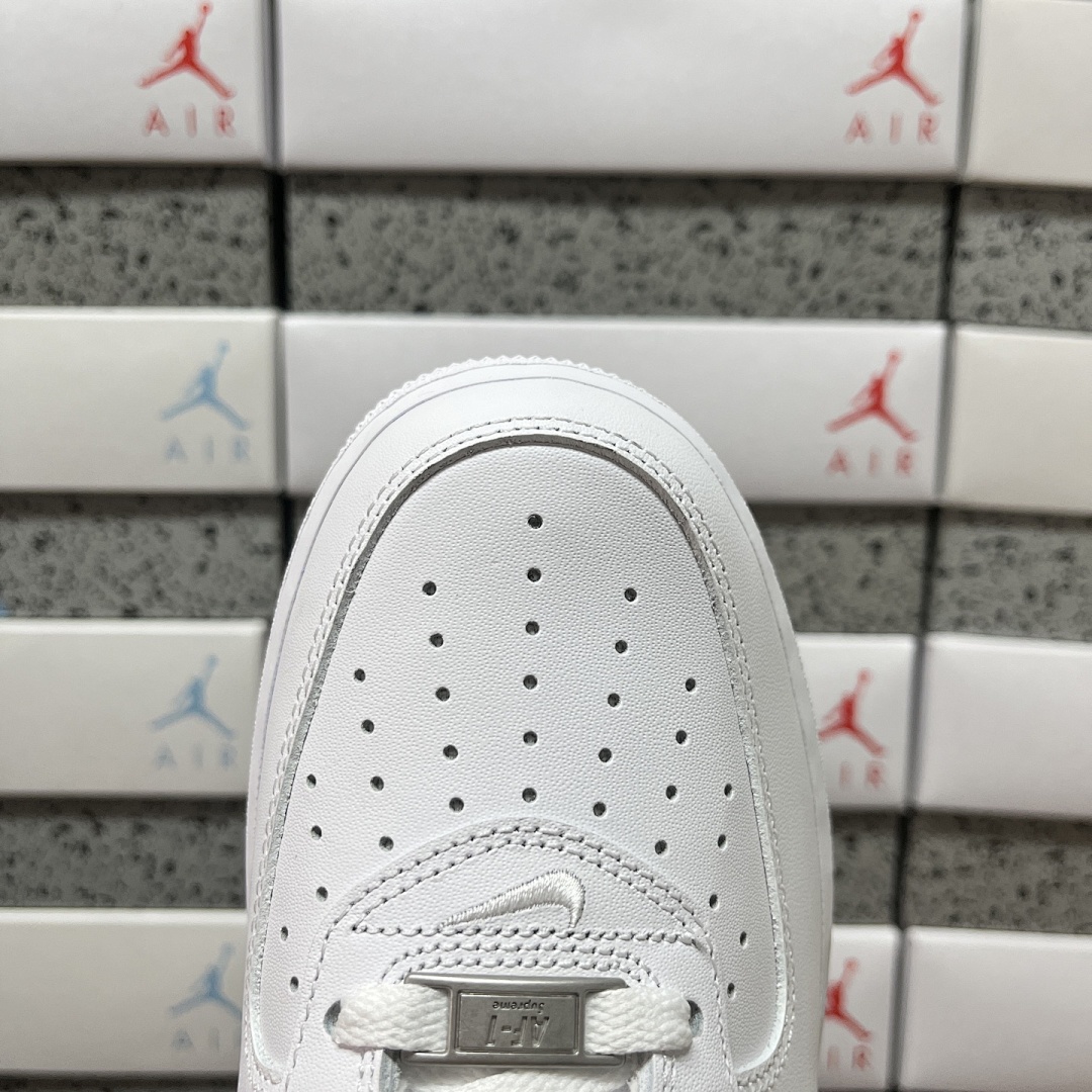 Other Air Force 1 Low Supreme White Black Sup - Image 8