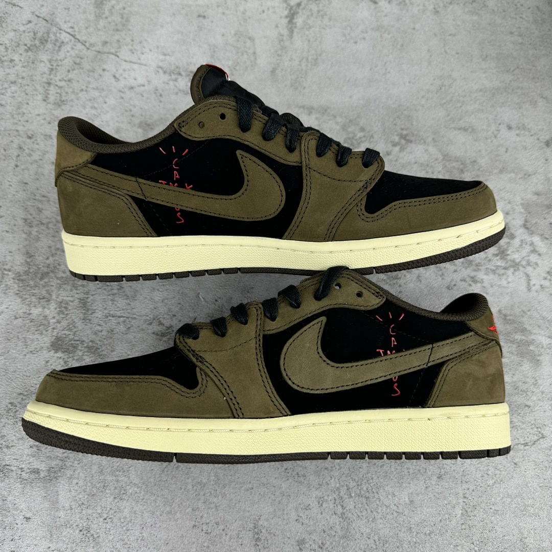 Chanel Jordan 1 Retro Low OG SP Travis Scott (Mocha) - Image 2