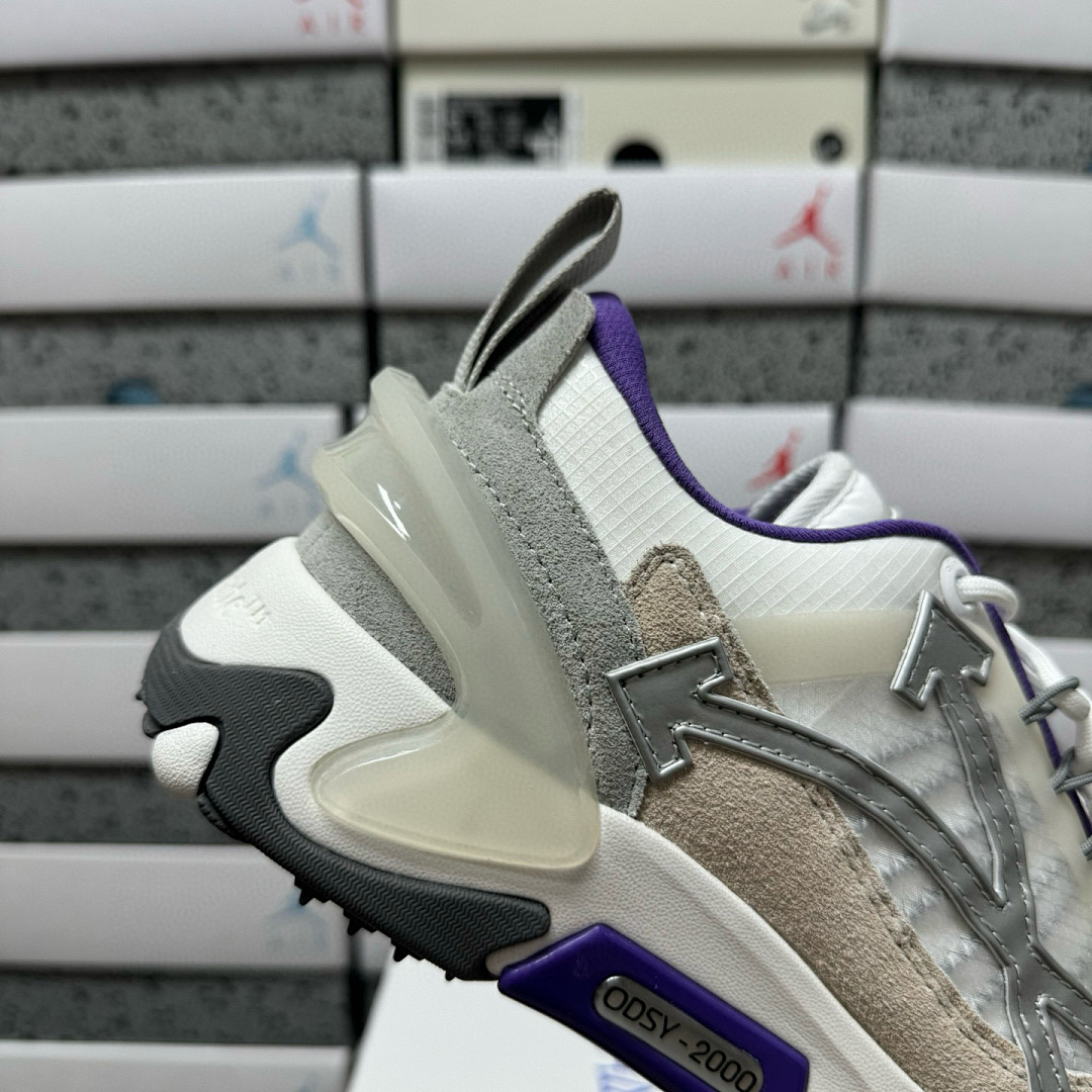 Off-White ODSY-2000 Sneaker (White Purple) - Image 6