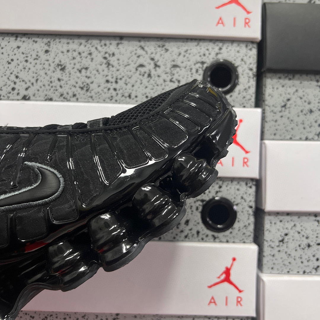 Nike Shox TL Black Max (Orange) - Image 10