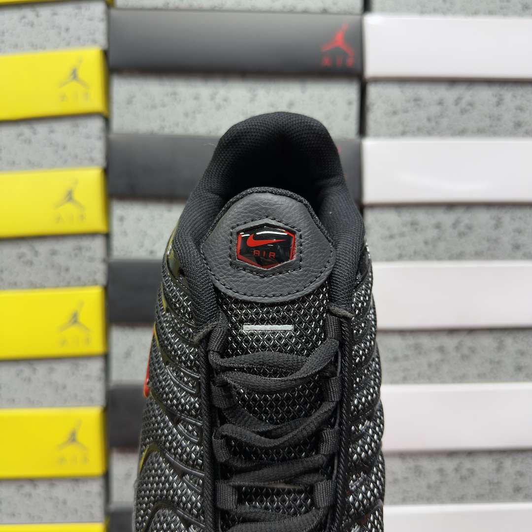 Nike Air Max Plus Metal Mesh (Black Red) - Image 3