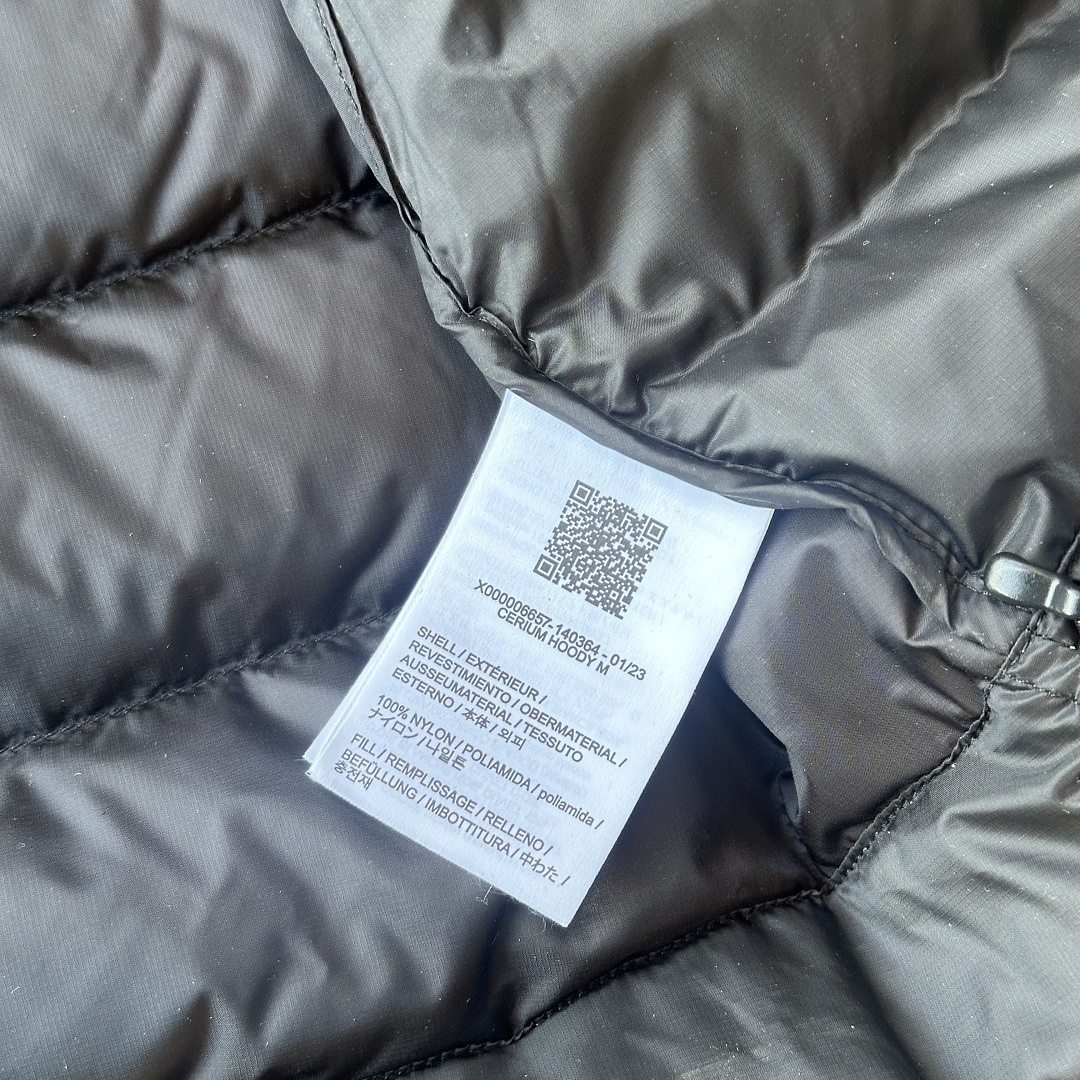 Arc'teryx Cerium LT Hoody Men's Jacket Phatasm (Black Silver) - Image 11