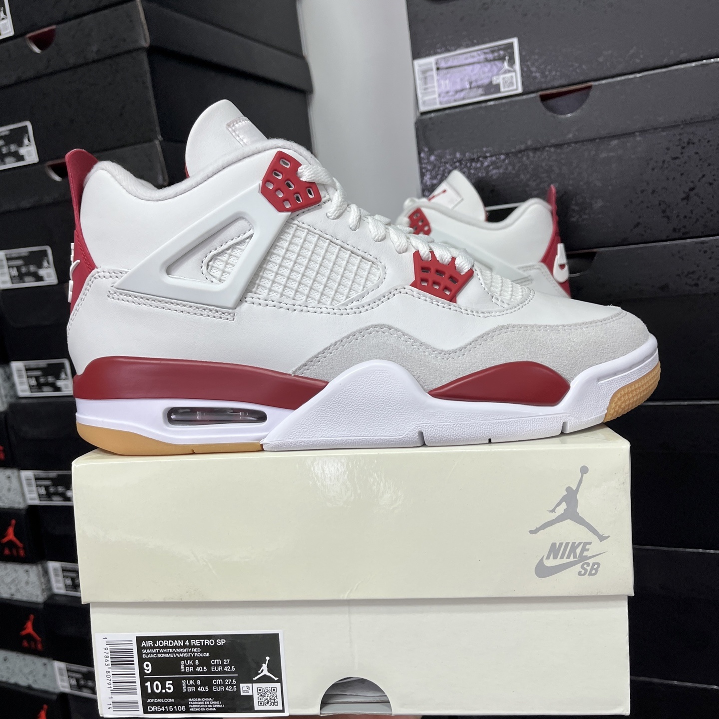 Nike Varsity Red SB (White) - Image 10