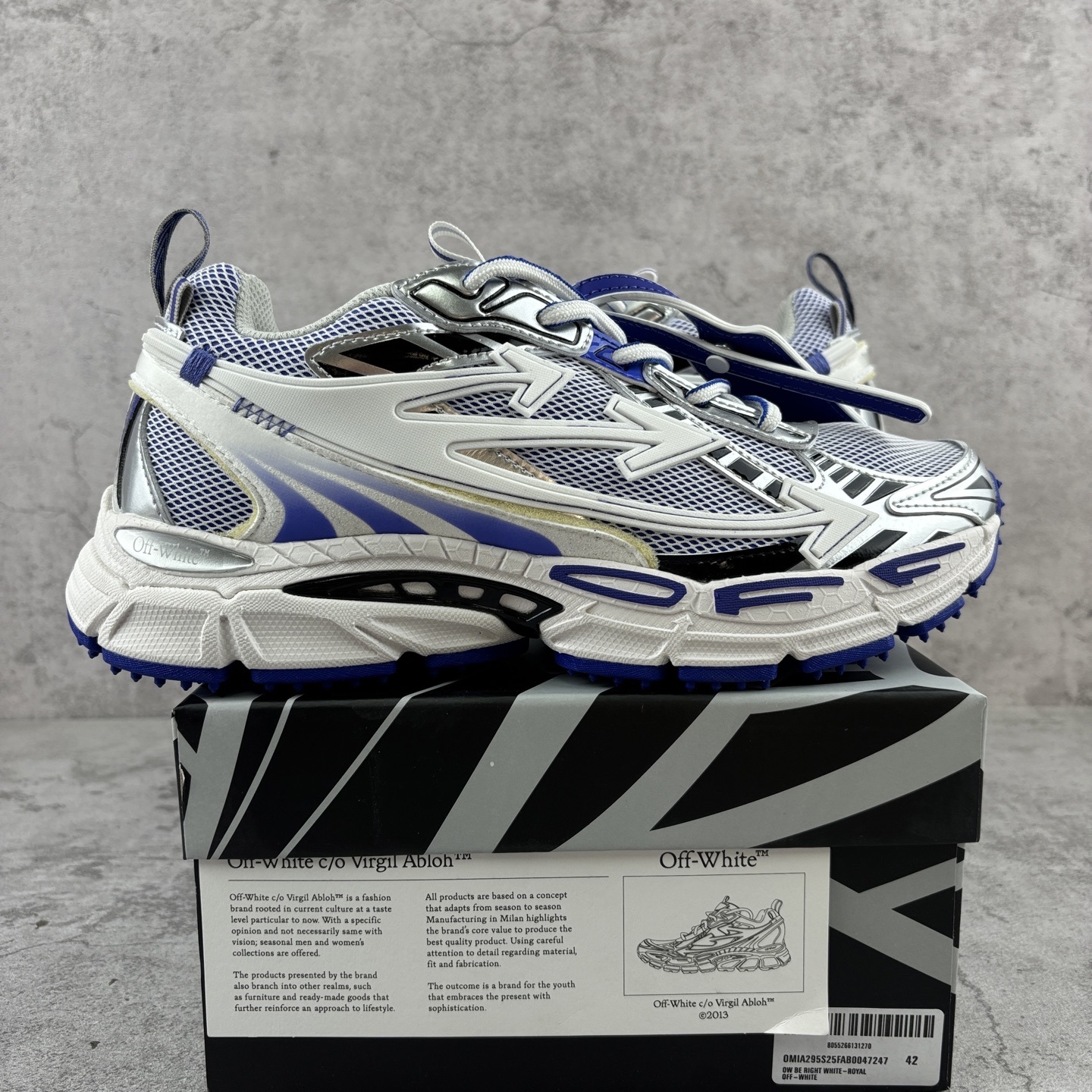Off-White Be Right Back (White Blue) - Image 10
