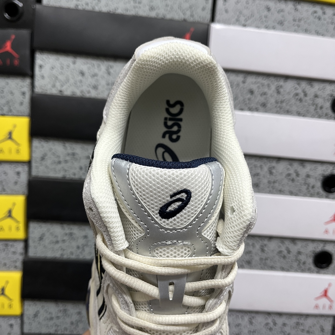 ASICS Gel-NYC White Grey Midnight - Image 4