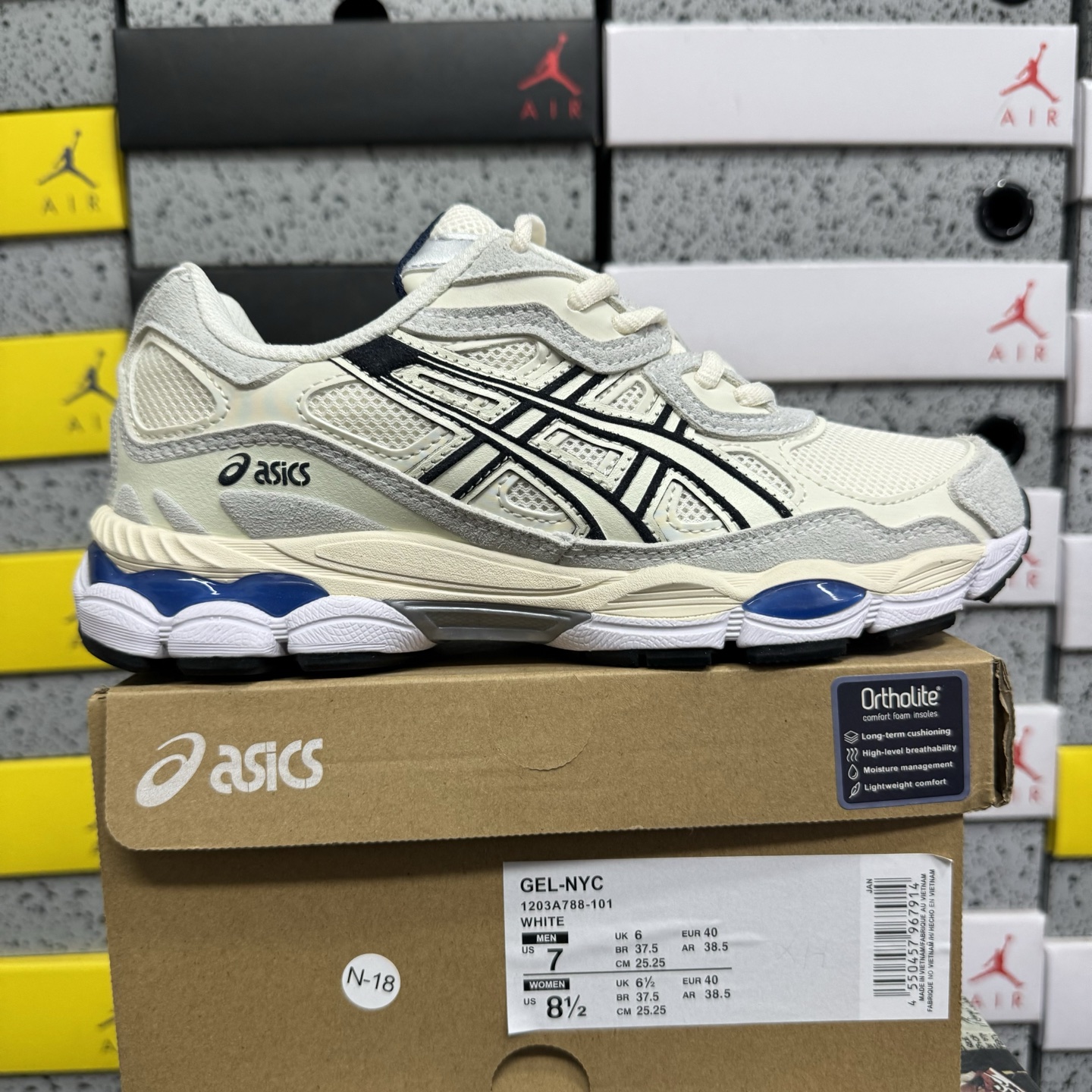 ASICS Gel-NYC White Grey Midnight 1203A788-101 - Image 11