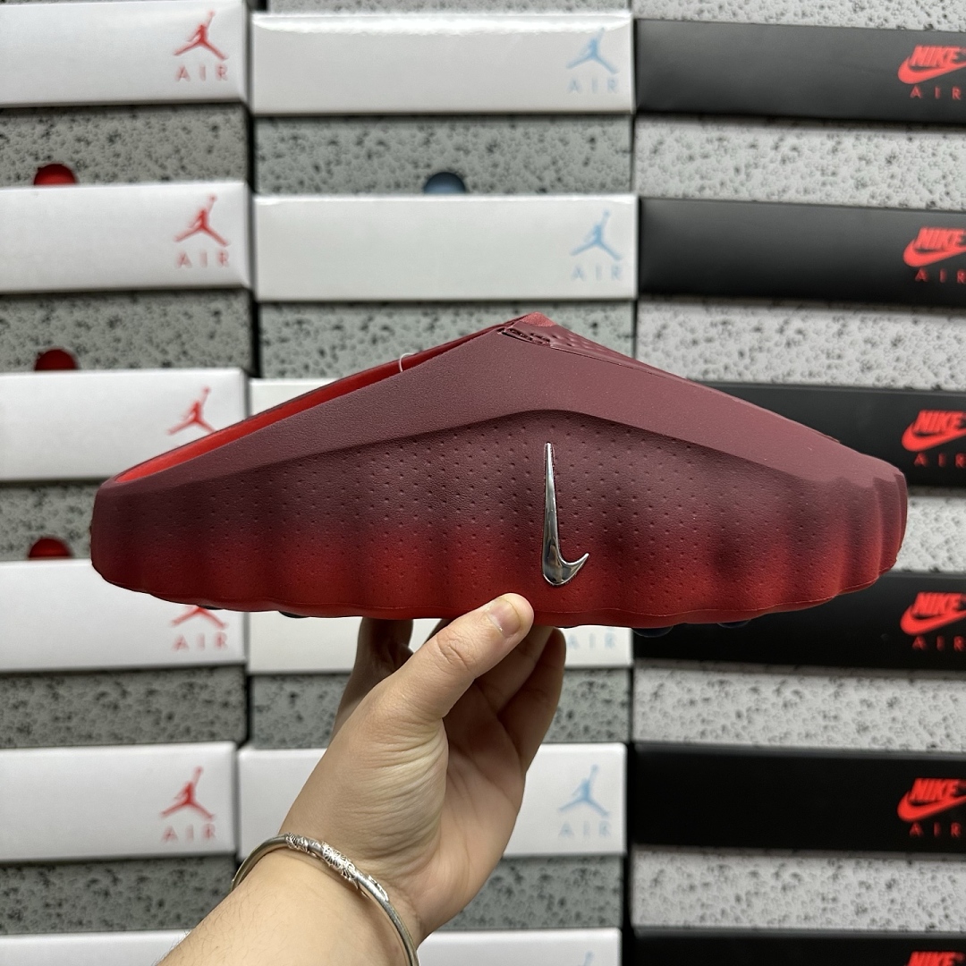 Nike Mind 001 Slide Team Red University HQ4307-601 Dark - Image 2