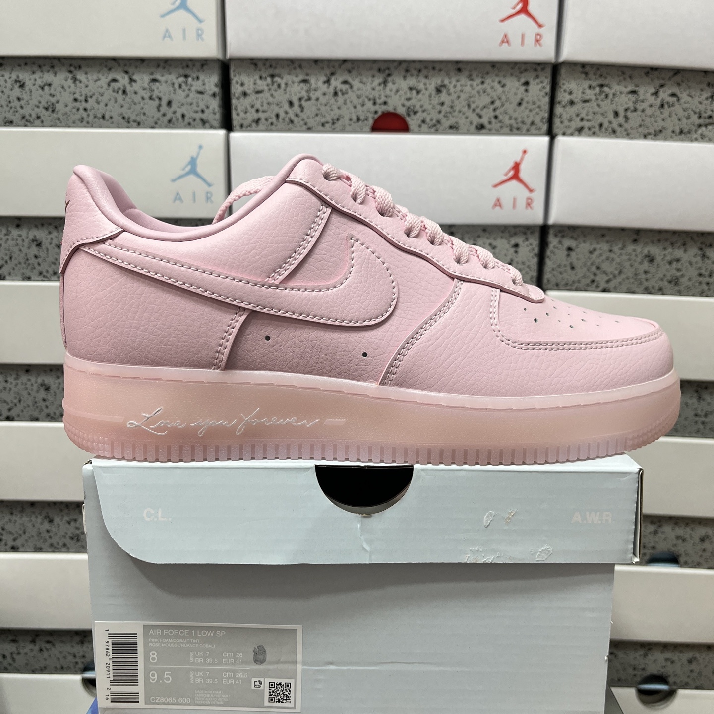 Nike Air Force 1 Low Drake NOCTA Certified Lover Boy Pink Foam CZ8065-600 Collab - Image 10