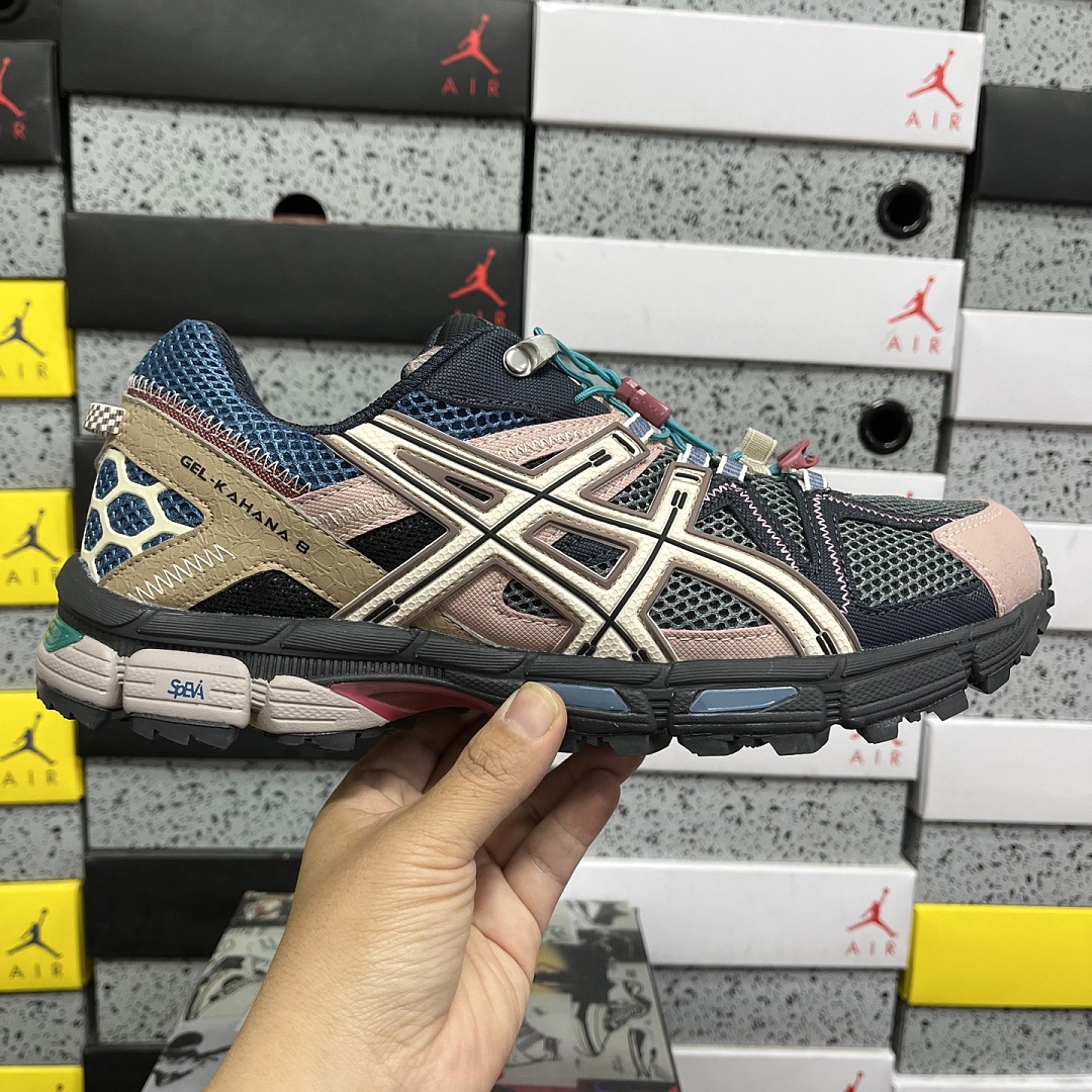 ASICS Gel-Kahana 8 1012B634-021 Pink Black Stitching - Image 6