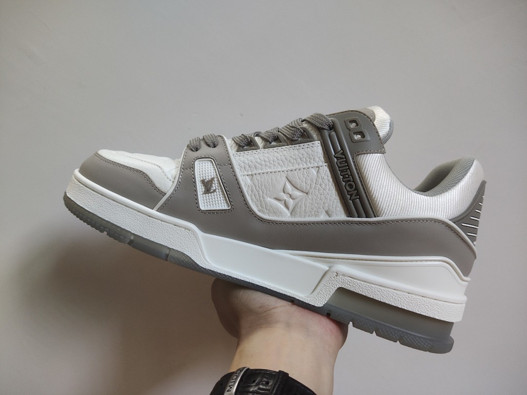 Louis Vuitton LV Trainer (Grey White) - Image 2