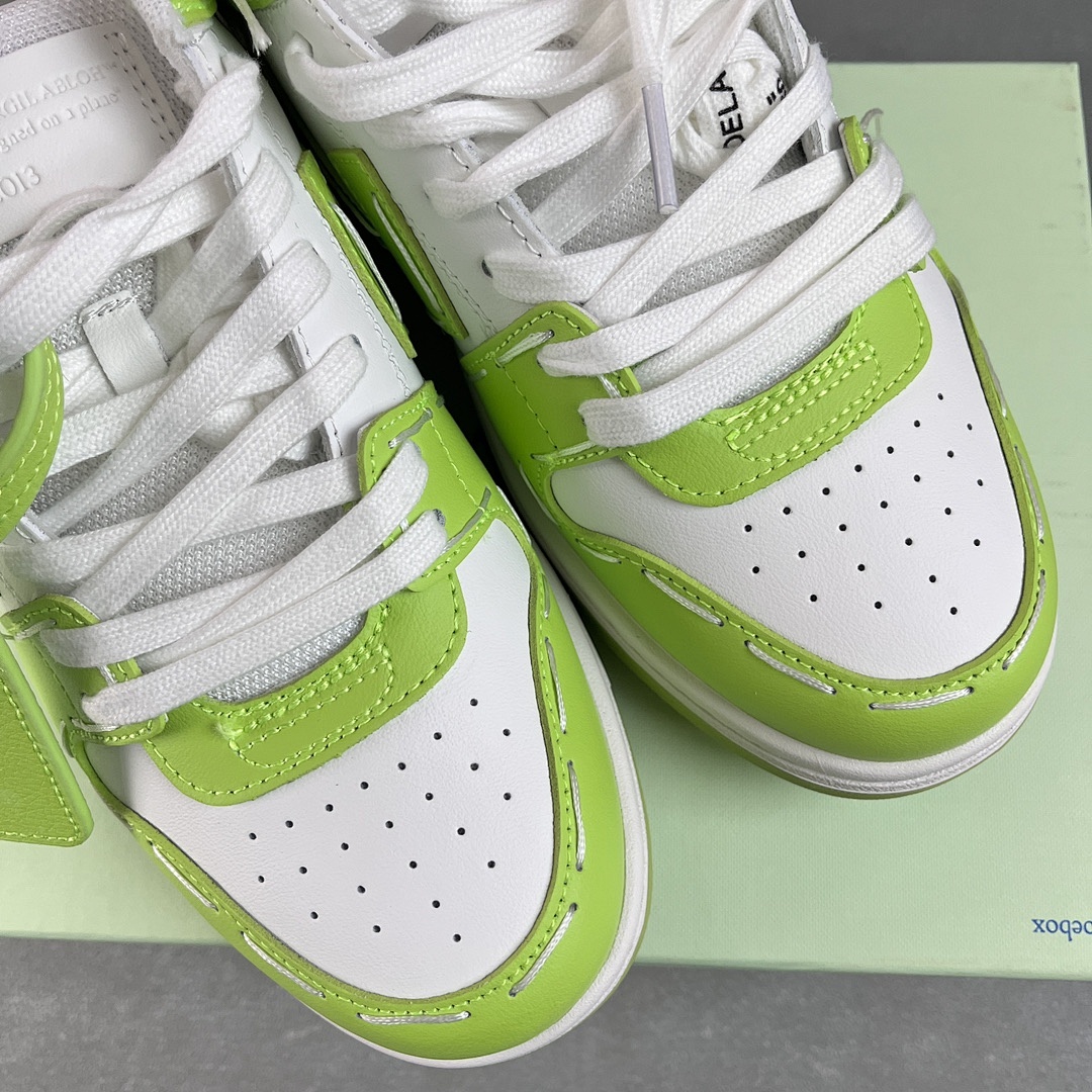 Off-White White Green Stitching - Image 5