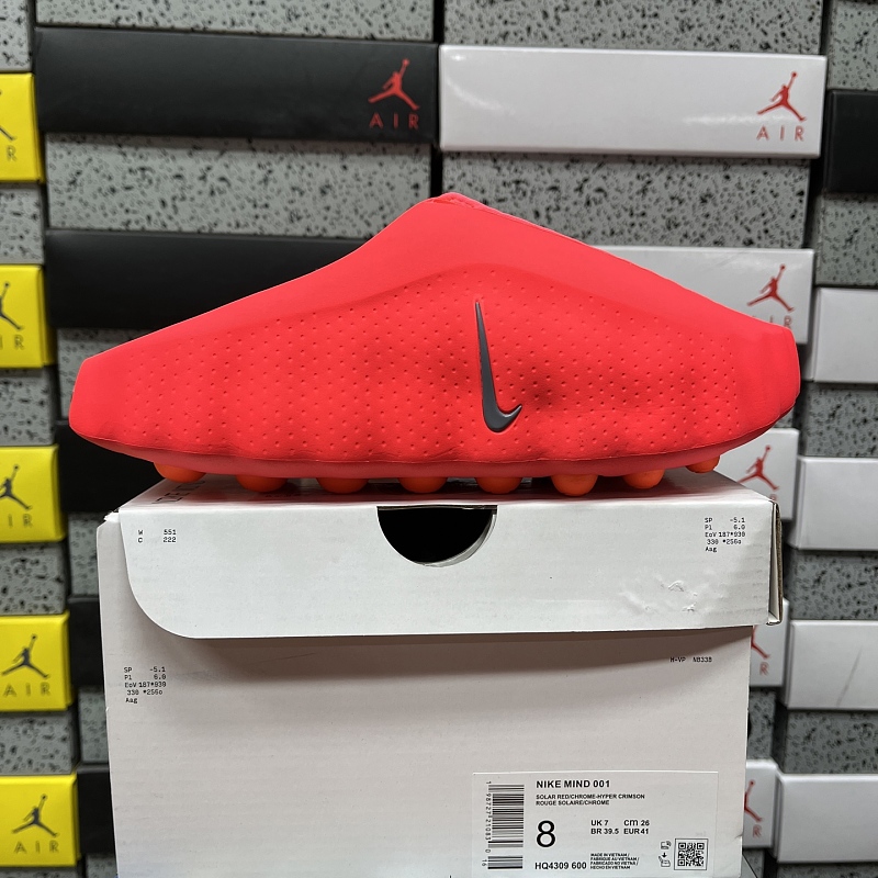Nike Mind 001 Slide Solar Red HQ4309-600