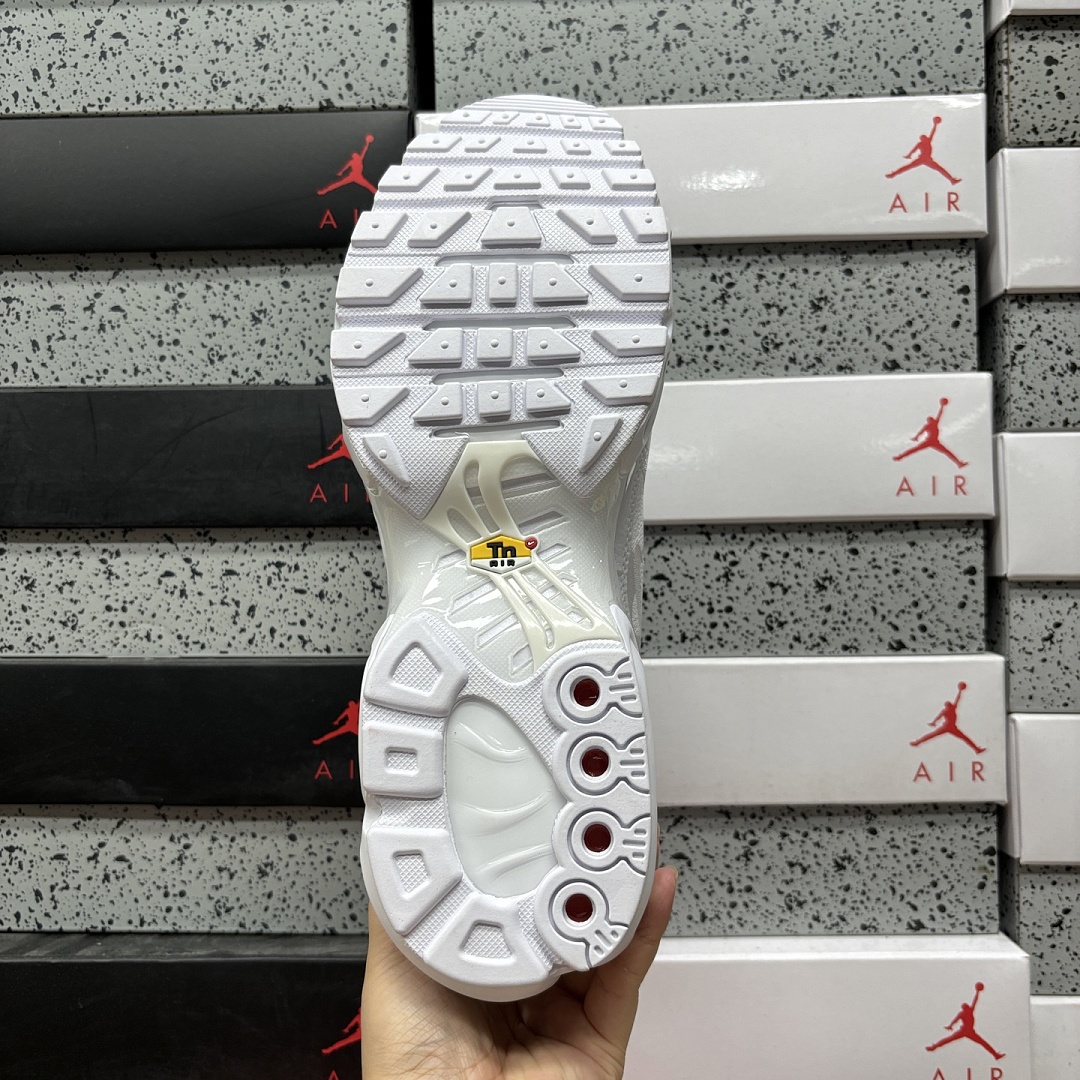Nike Air Max Plus (Triple White) - Image 7