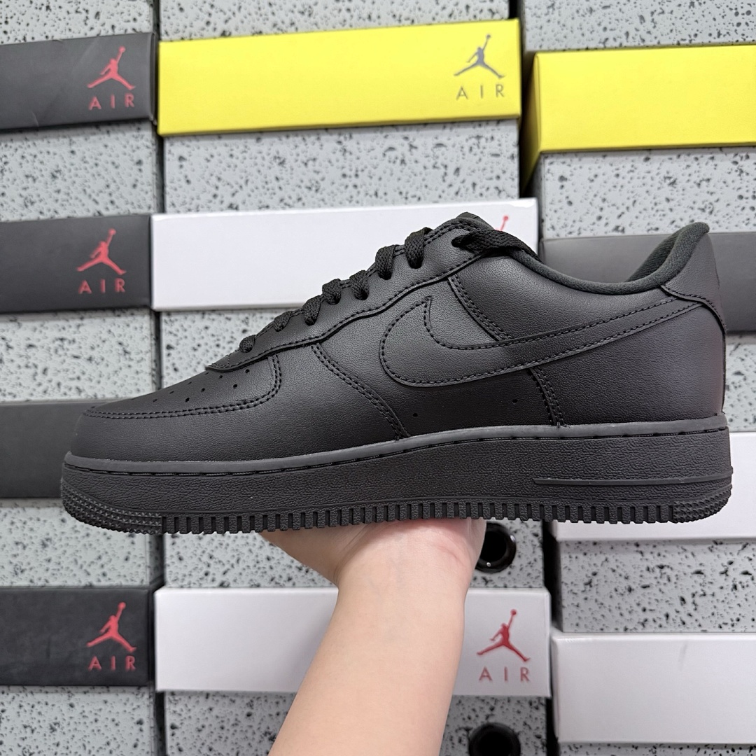 Nike Air Force 1 Low Supreme Black Sup - Image 4