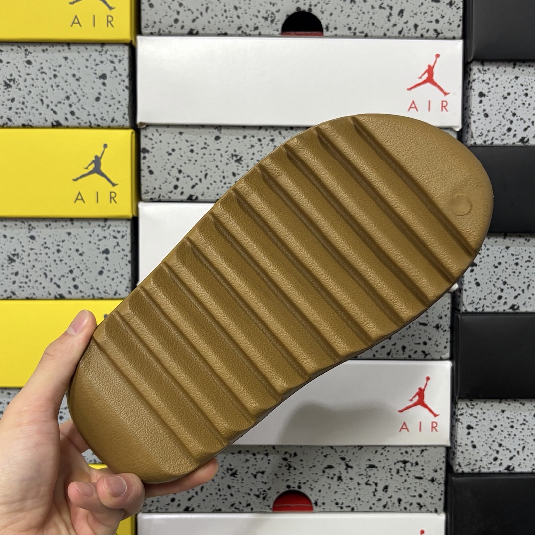 Adidas Yeezy Slide Ochre Slides Military Brown (Matte) - Image 8
