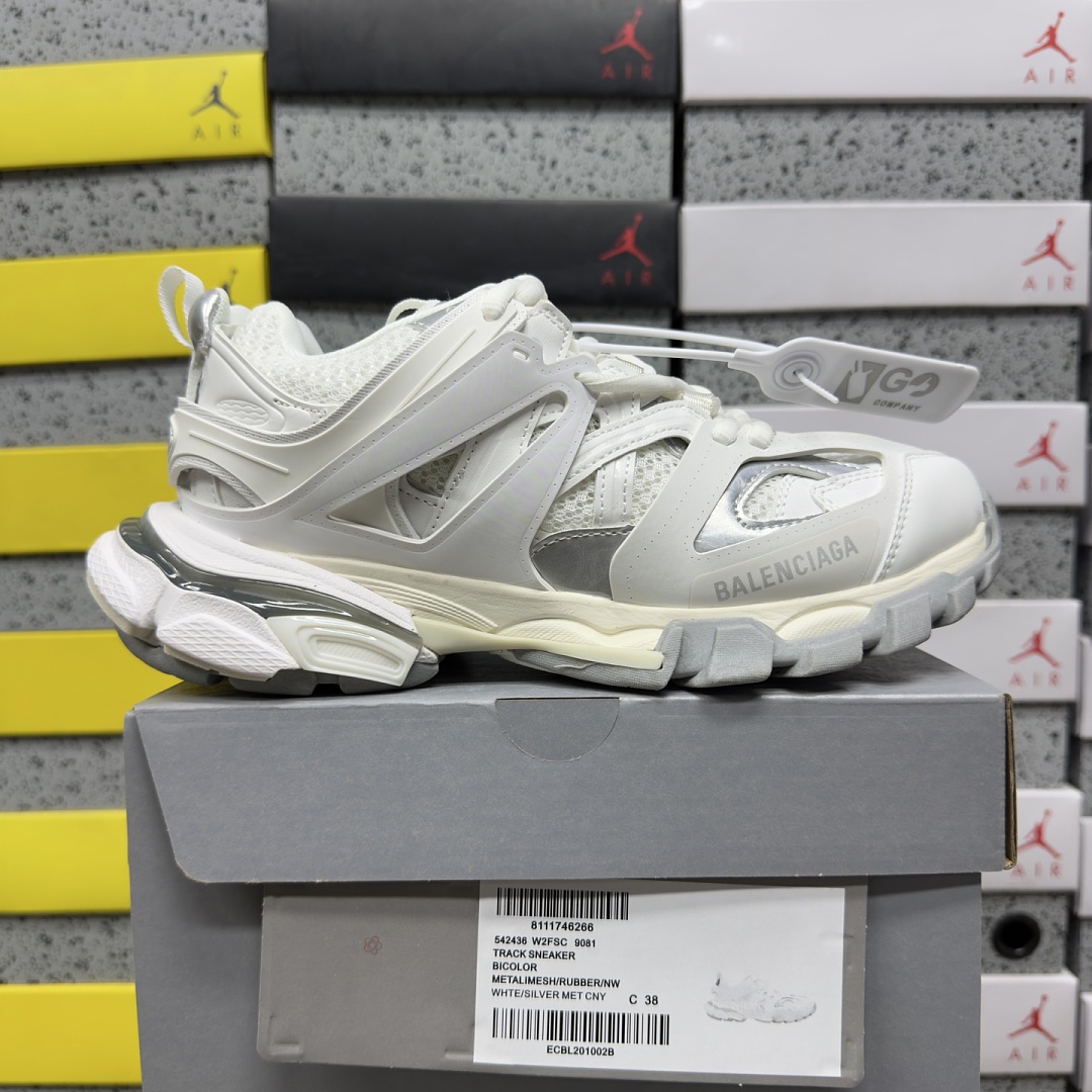 Balenciaga BLCG Track 9081 (White)