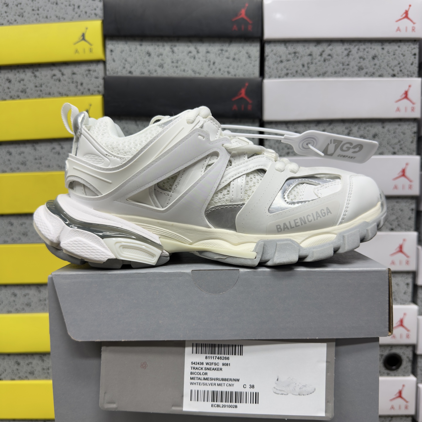 Balenciaga BLCG Track 9081 (White) - Image 10