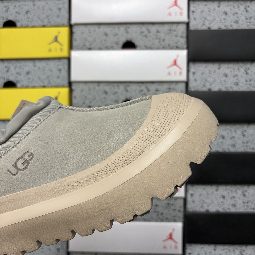 UGG Neumel Collar Grey White -4096 - Image 3